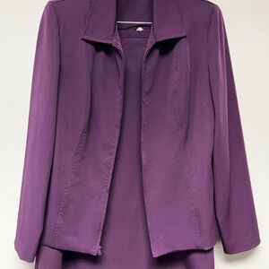 Elegant Purple Women's Blazer